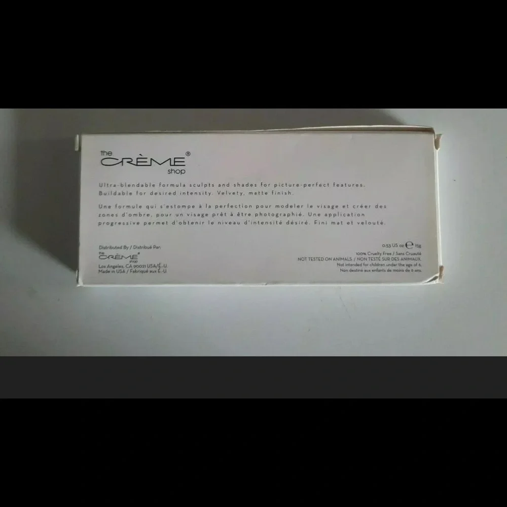 The Crème Shop 123 Smile Palette Shading Trio Light Makeup Foundation NWT - Picture 2 of 2